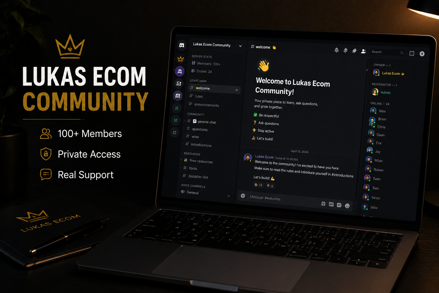 🚀 Lukas Ecom Community